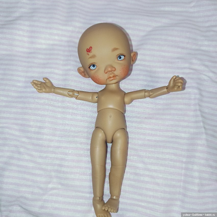 Irrealdoll Mim truffle skin мейк с сердечком (фото 4)