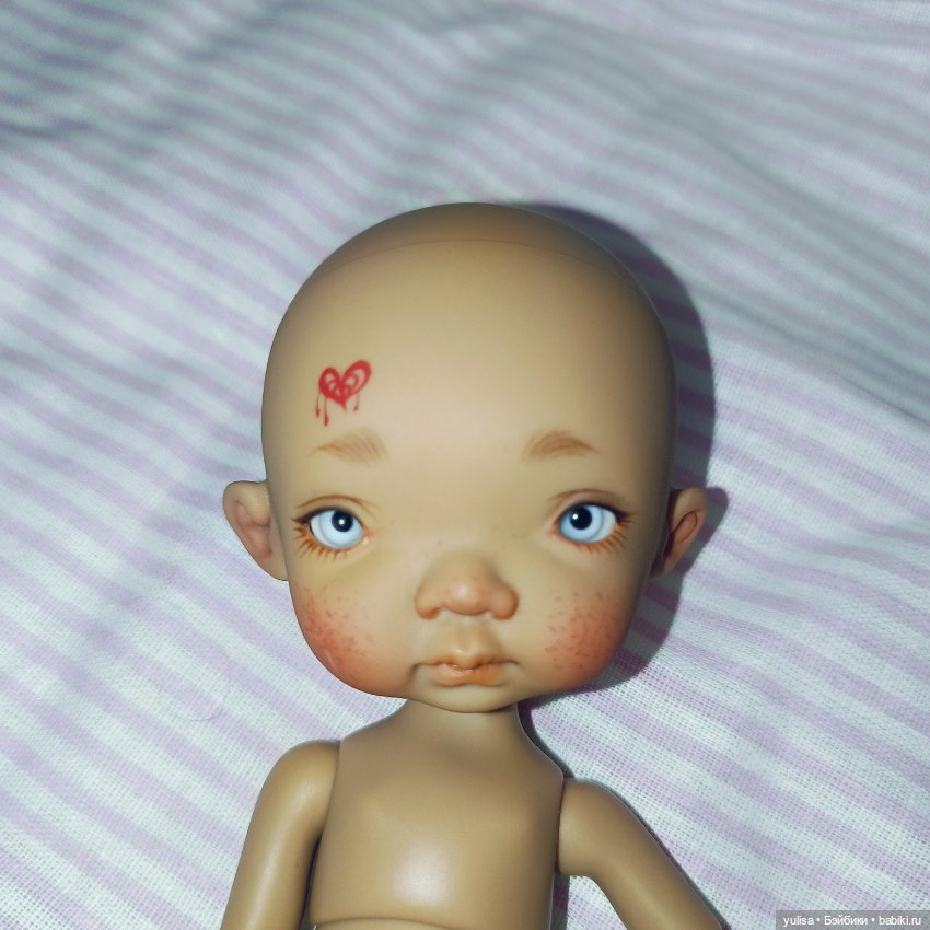 Irrealdoll Mim truffle skin мейк с сердечком (фото 7)