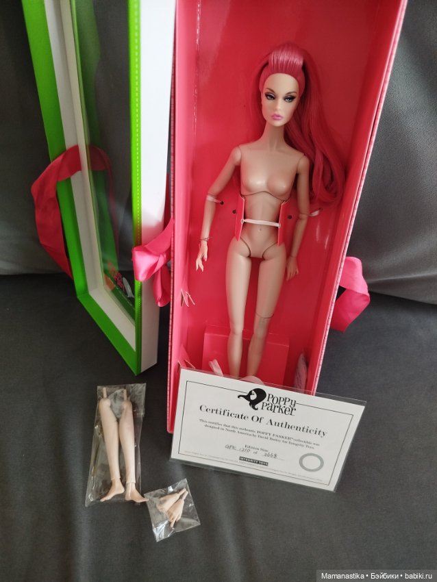Integrity toys Poppy Parker НЮД (фото 5)