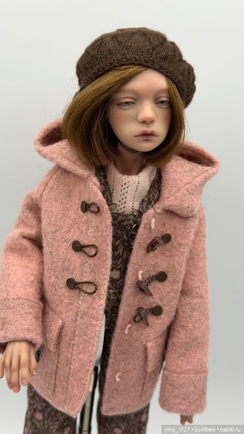 Ptichka Art doll Lora (Птичка Лора) Ирины Кузиной капучино