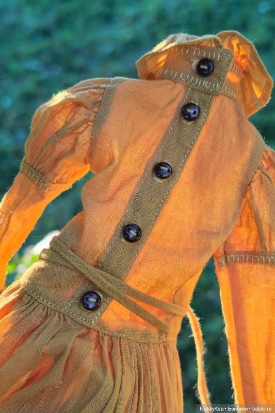 Платье для авторских бжд (Анна Toka dolls) (фото 6)