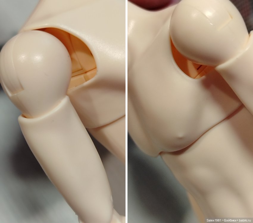 Мужское шарнирное тело MAF body (Kamisoul), формат 1/6, скинтон BTS Mattel (Чимин) (фото 6)