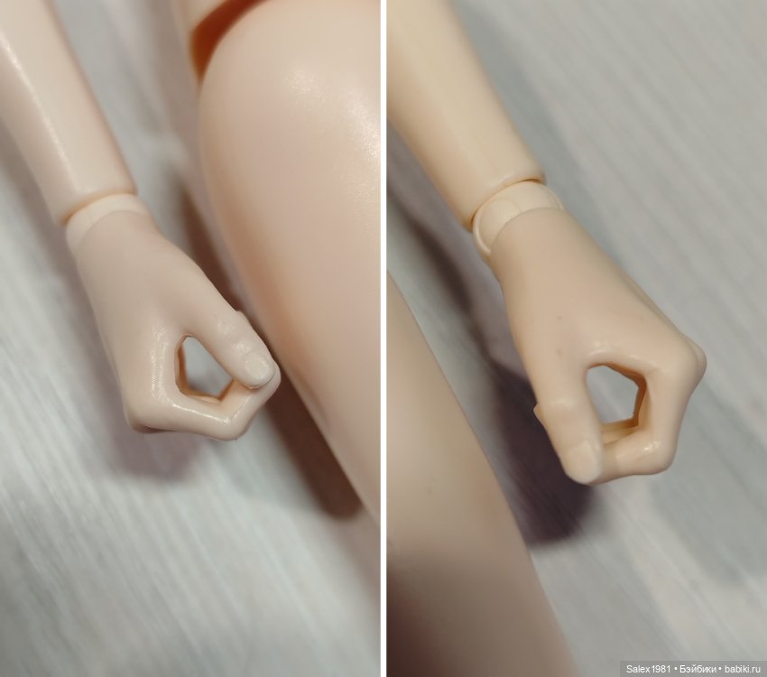Мужское шарнирное тело MAF body (Kamisoul), формат 1/6, скинтон BTS Mattel (Чимин) (фото 7)