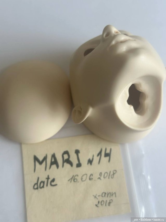 Голова Mari от x-Ann — Части кукол BJD (фото 3)