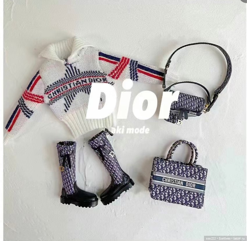 Одежда для кукол Dior — Одежда для BJD (фото 2)