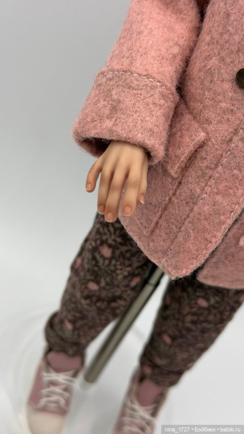 Ptichka Art doll Lora (Птичка Лора) Ирины Кузиной капучино (фото 2)