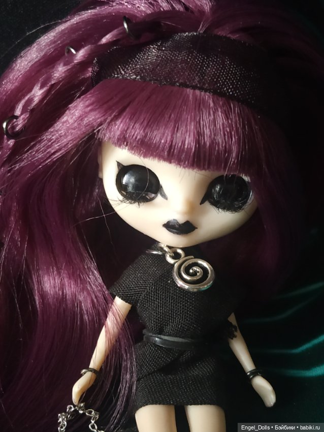 Кастомная мини-кукла Блайз Петит Вивьен (Custom Blythe Petite) (фото 6)