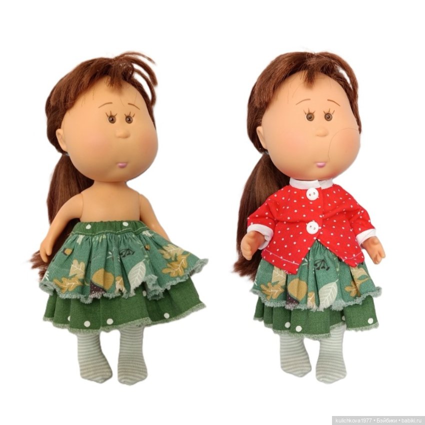 Одежда для куклы мини Мия 23см Little Mia Наряд Гнома для куклы (фото 6)
