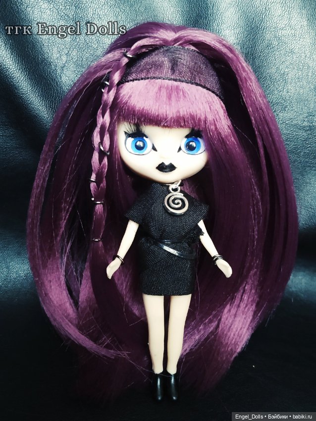 Кастомная мини-кукла Блайз Петит Вивьен (Custom Blythe Petite)