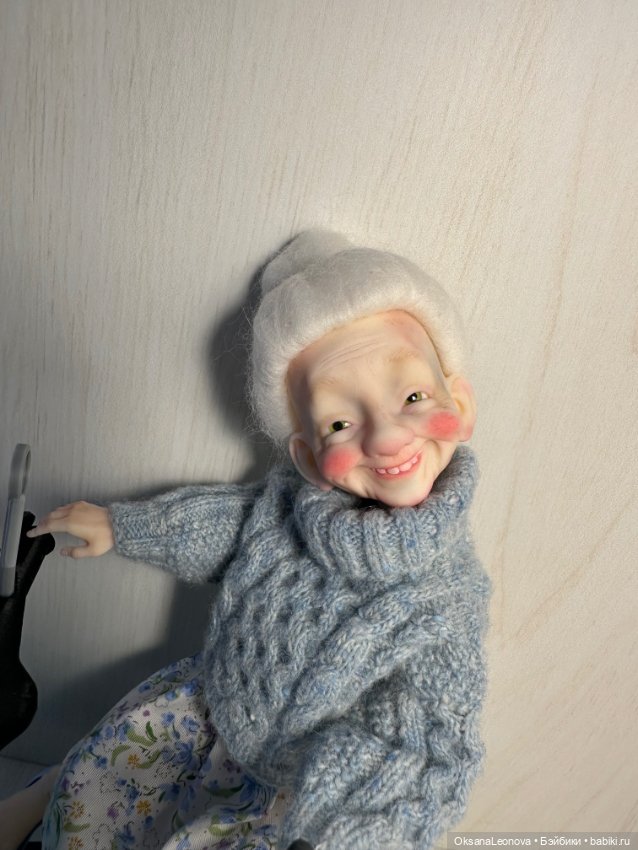 Авторская бабушка — Авторские куклы BJD (фото 4)
