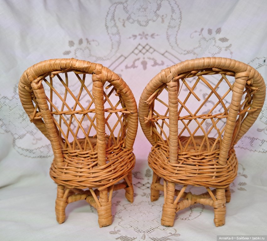 Кукольная мебель, кресла, коляска