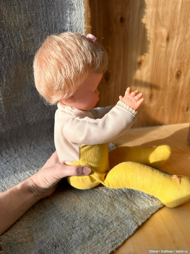 Ideal Toy Wake Up Thumbelina 1975г 45см (фото 3)
