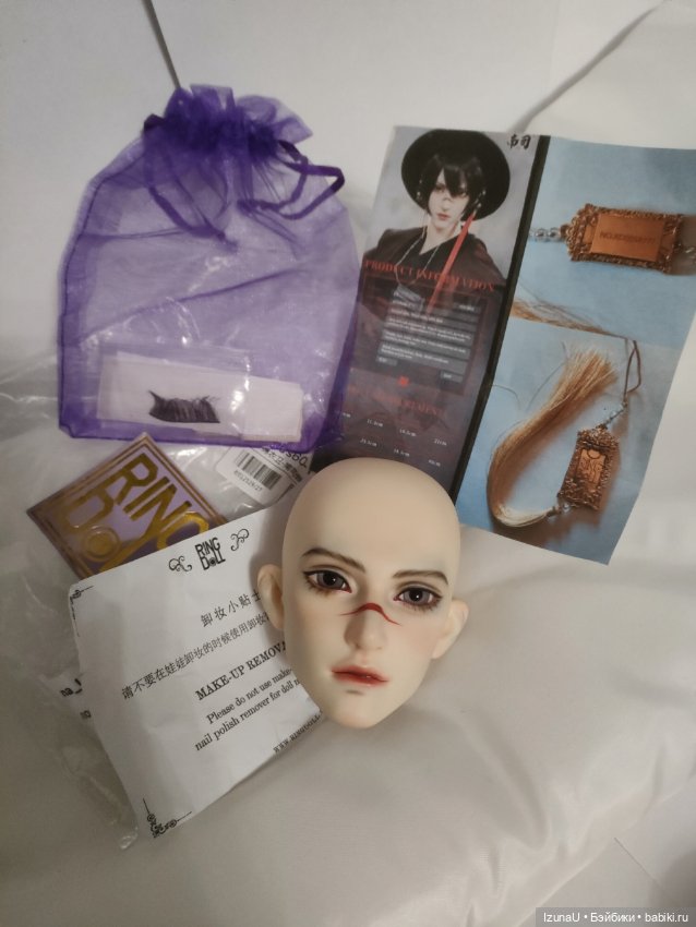 Голова RingDoll J.S — Части кукол BJD (фото 7)