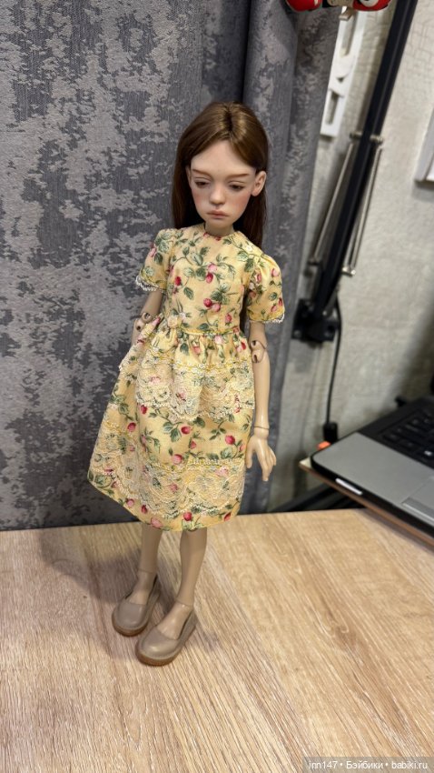 Платье на Птичку Лору — Одежда для BJD