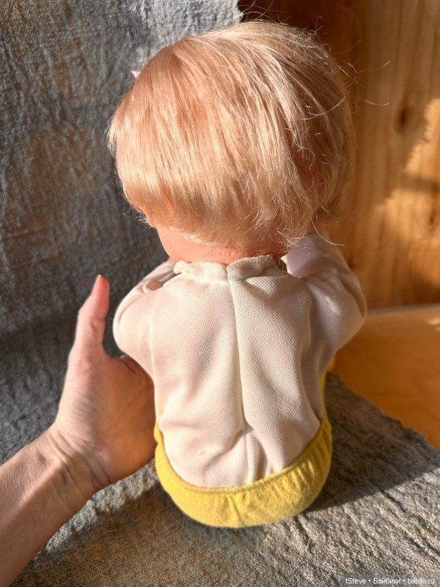 Ideal Toy Wake Up Thumbelina 1975г 45см (фото 4)