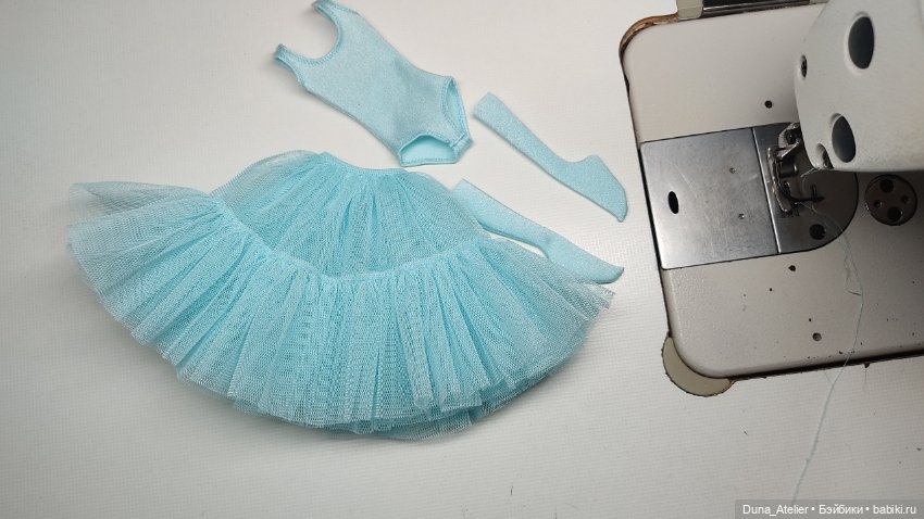 Юбка из сеточки, — Одежда для BJD (фото 9)