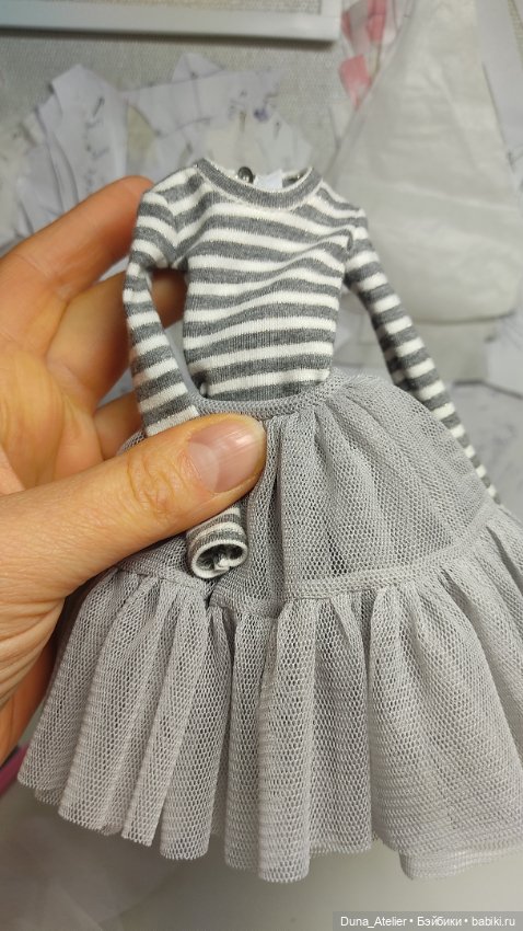 Полосатые боди — Одежда для BJD (фото 3)