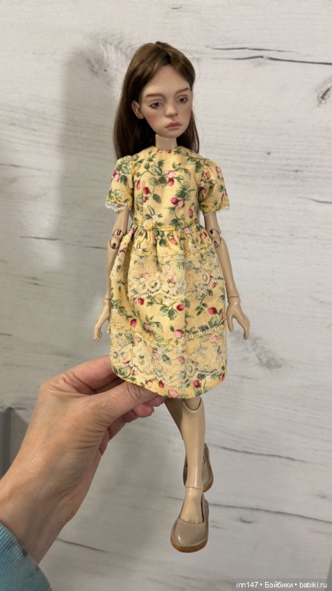 Платье на Птичку Лору — Одежда для BJD (фото 6)