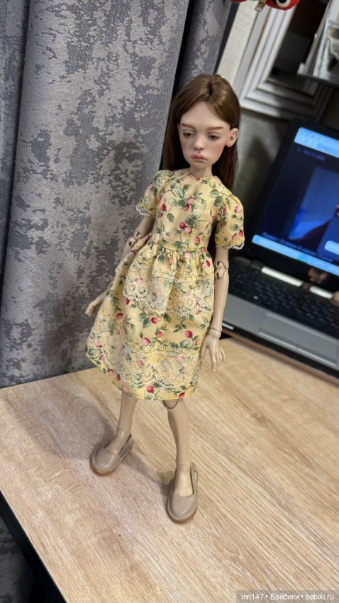 Платье на Птичку Лору — Одежда для BJD (фото 2)