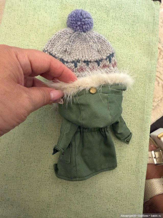 Парка с шапкой на блайз — Одежда для BJD (фото 4)