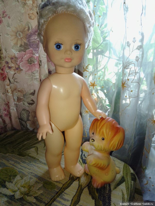 Кукла, игрушка собака — Винтажные куклы и игрушки детства
