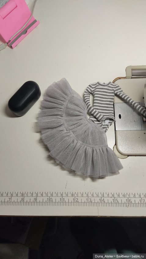 Юбка из сеточки, — Одежда для BJD
