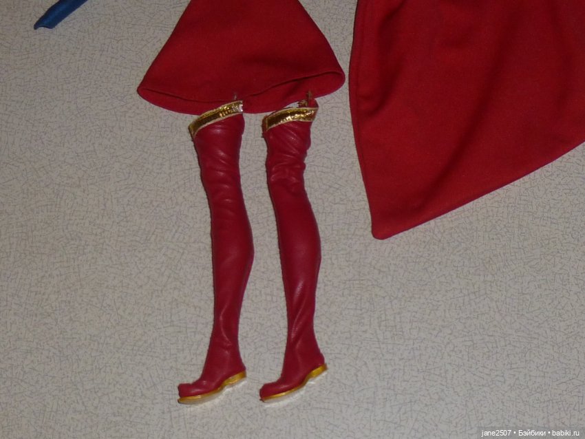 Полный аутфит коллекционной Барби Barbie Supergirl 2026 новый (фото 4)
