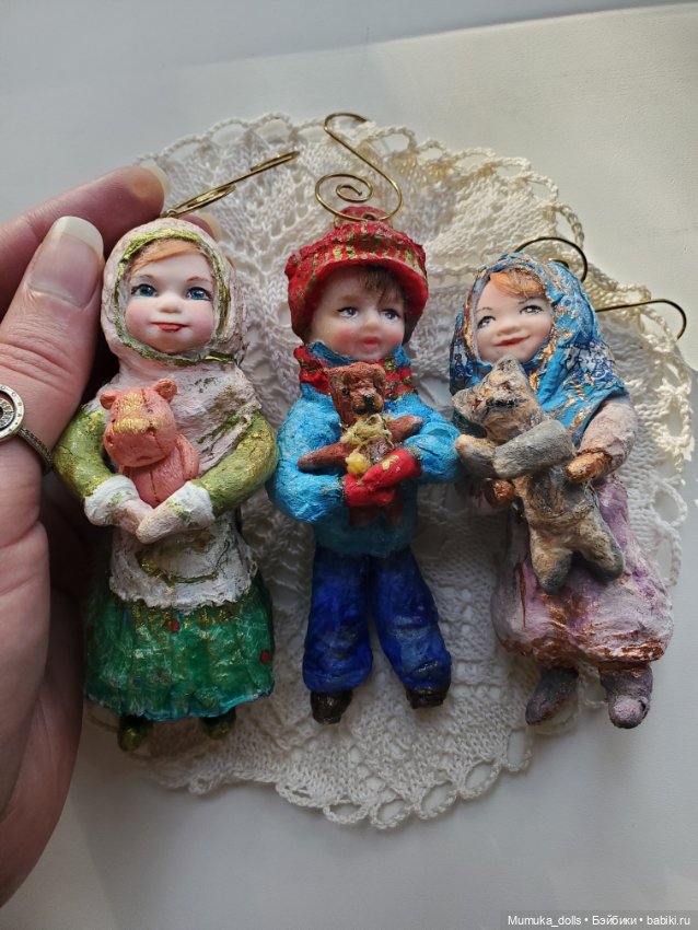 Ватные игрушки лотом — Авторские игрушки (фото 8)