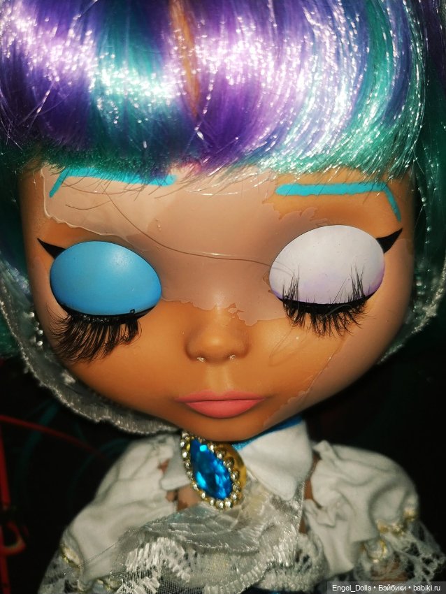Кастомная Блайз Трикси с Витилиго (Custom Blythe) (фото 7)