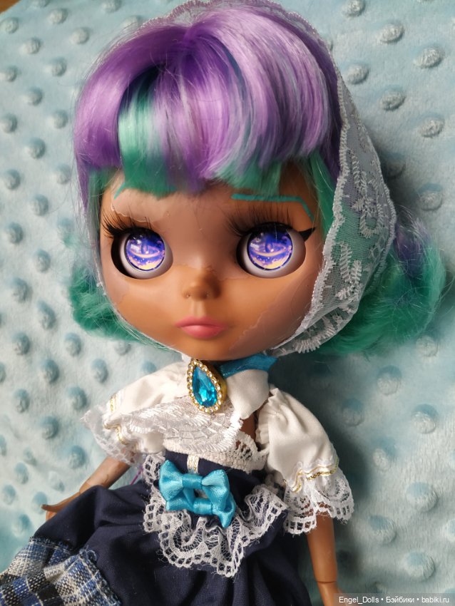 Кастомная Блайз Трикси с Витилиго (Custom Blythe)