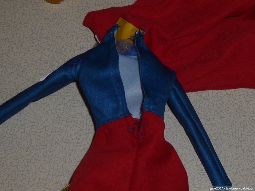Полный аутфит коллекционной Барби Barbie Supergirl 2026 новый (фото 5)