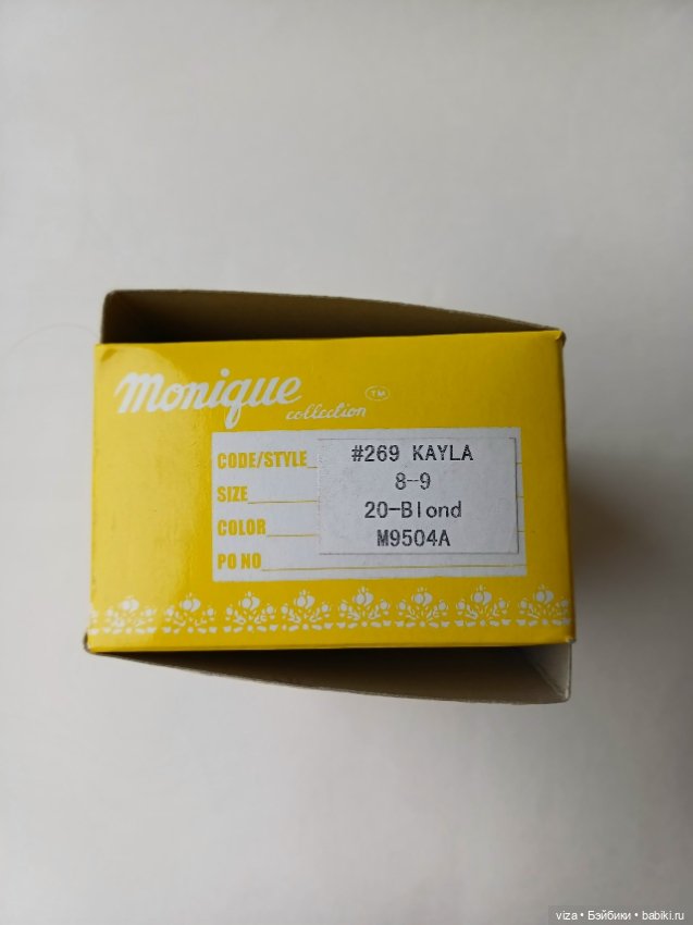 Парик, размер 8/9 Monigue Coiiection подходит паолкам, вихтелям (фото 4)