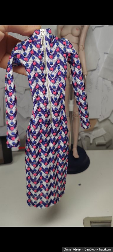 Платье Missoni — Одежда для BJD (фото 4)