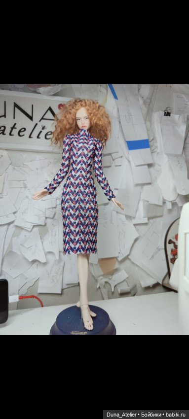 Платье Missoni — Одежда для BJD