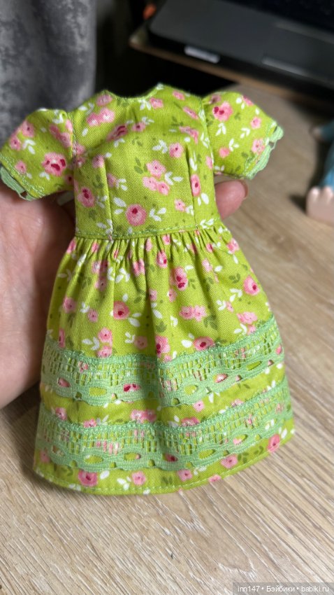 Платье Иден 28-29 см — Одежда для BJD (фото 6)