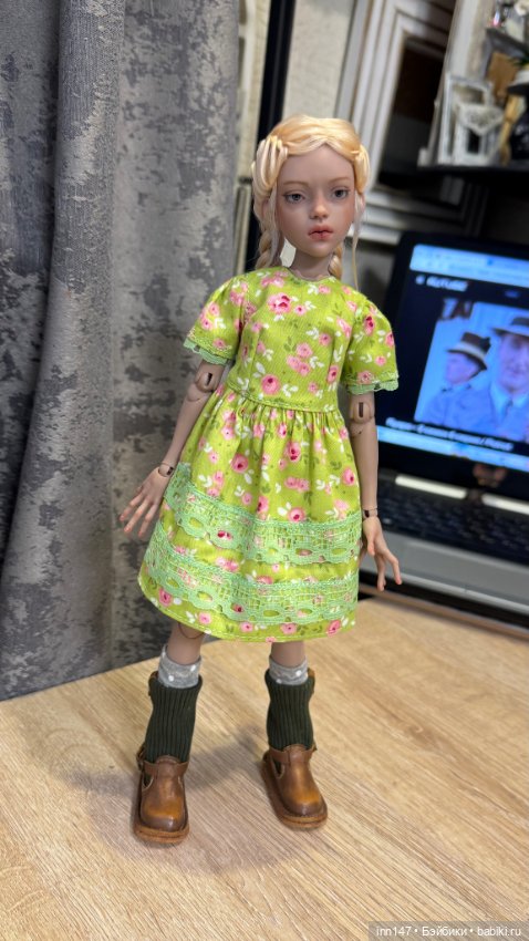 Платье Иден 28-29 см — Одежда для BJD (фото 2)