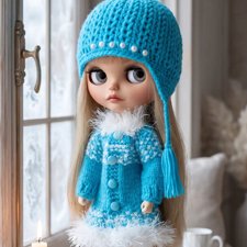 Вязанный комплект для Блайз , Биггерс (фото 3)