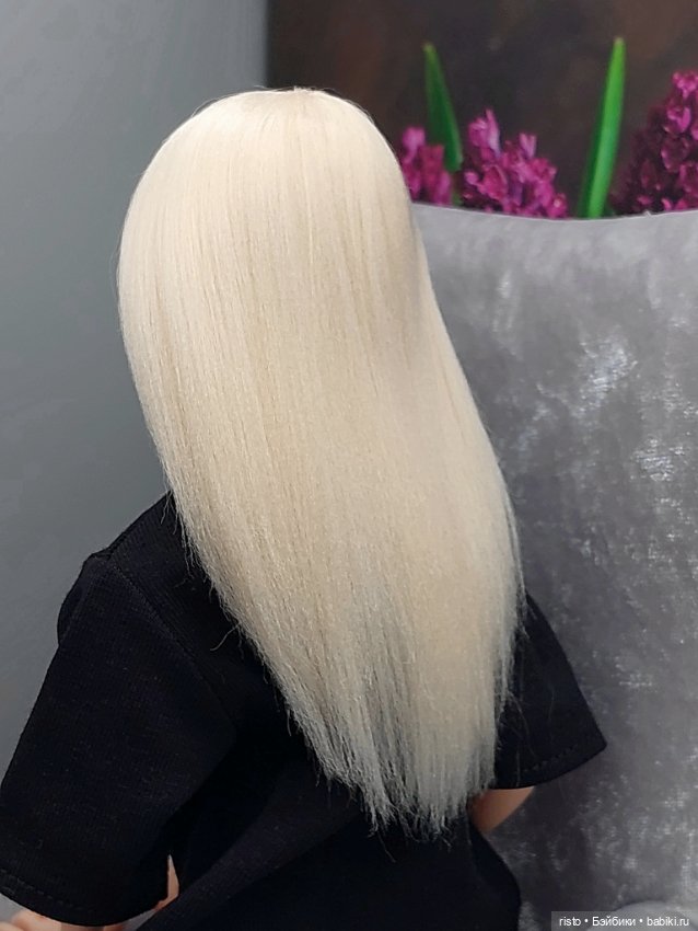 Красивый парик из шёлка для кукол Chimera, Eslyn, Glacedolls и др (фото 10)