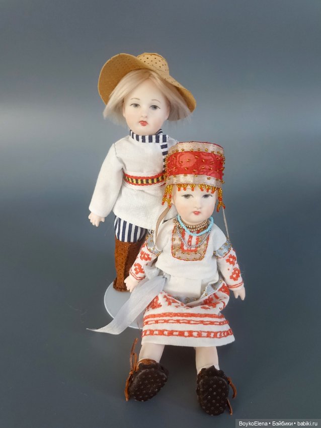 Куколка в музейном стиле — Авторские куклы (фото 7)