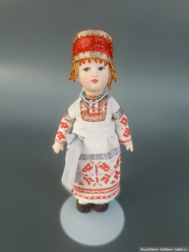 Куколка в музейном стиле — Авторские куклы (фото 4)