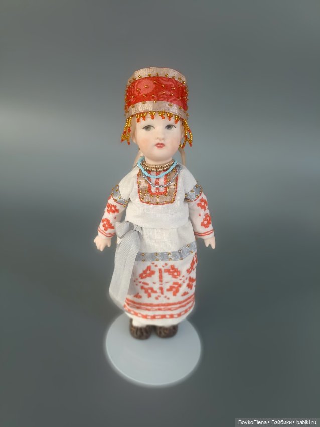 Куколка в музейном стиле — Авторские куклы (фото 3)