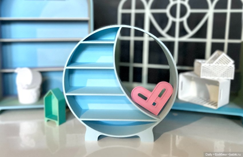 3d-печатные дома (доллбоксы) и мебель