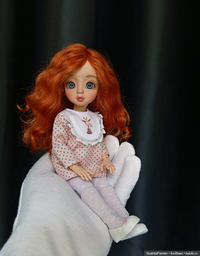 Рыжая малышка БЖД — Куклы BJD (фото 4)