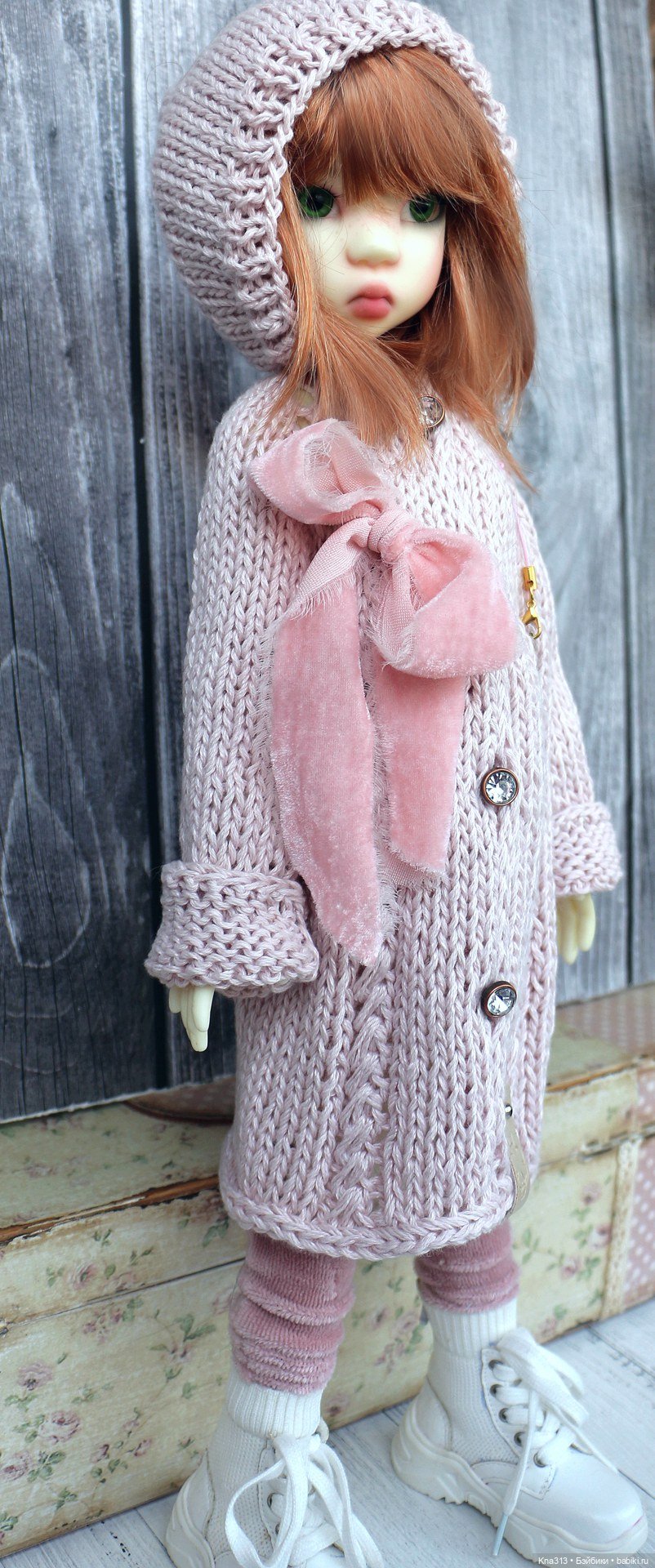 Эльфийский кардиган для кукол ростом 45-50 см (фото 4)
