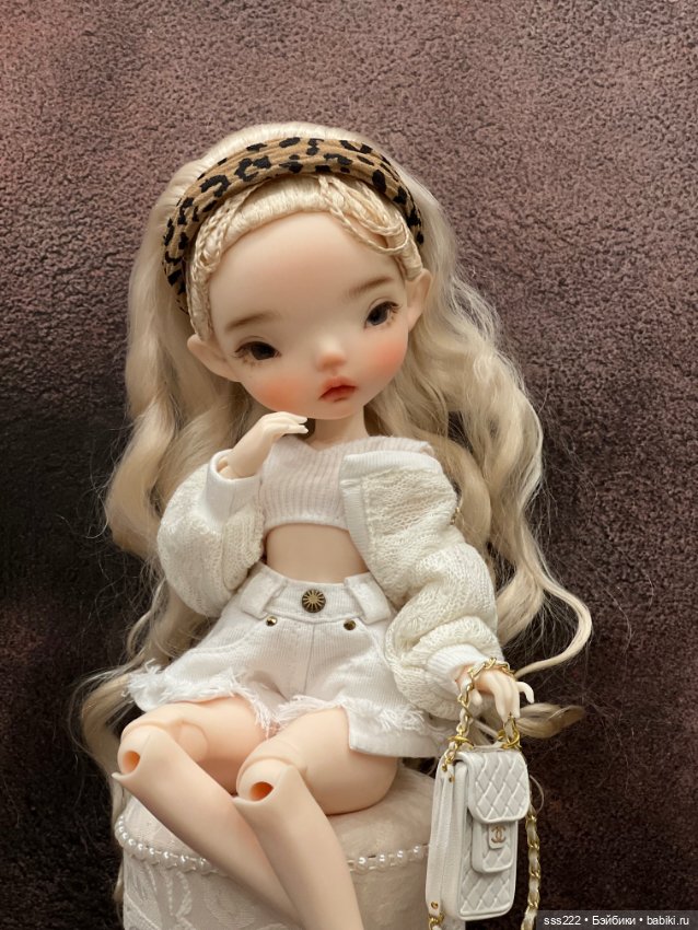 Красивый парик 16-17 см — Парики для BJD