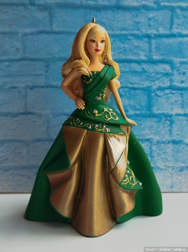 Елочные игрушки/фигурки Hallmark ornament Барби (фото 8)