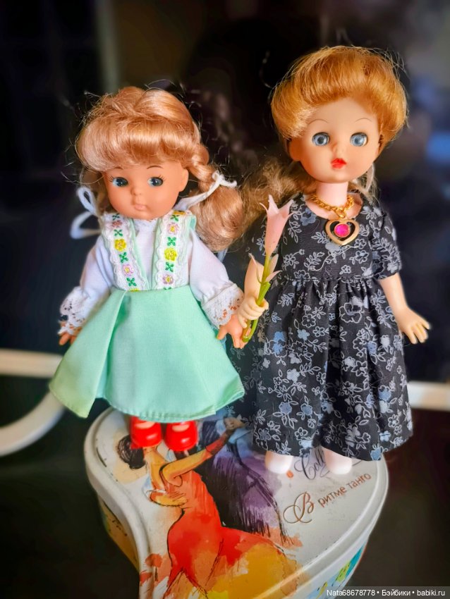 Куколка 16 см — Винтажные куклы и игрушки детства