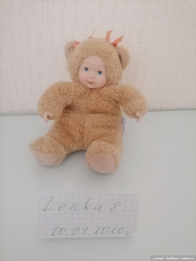 Игрушка кукла-мишка от Анны Гедез