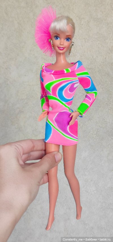 Кукла Барби русалка Barbie Jewel Hair Mermaid (фото 4)