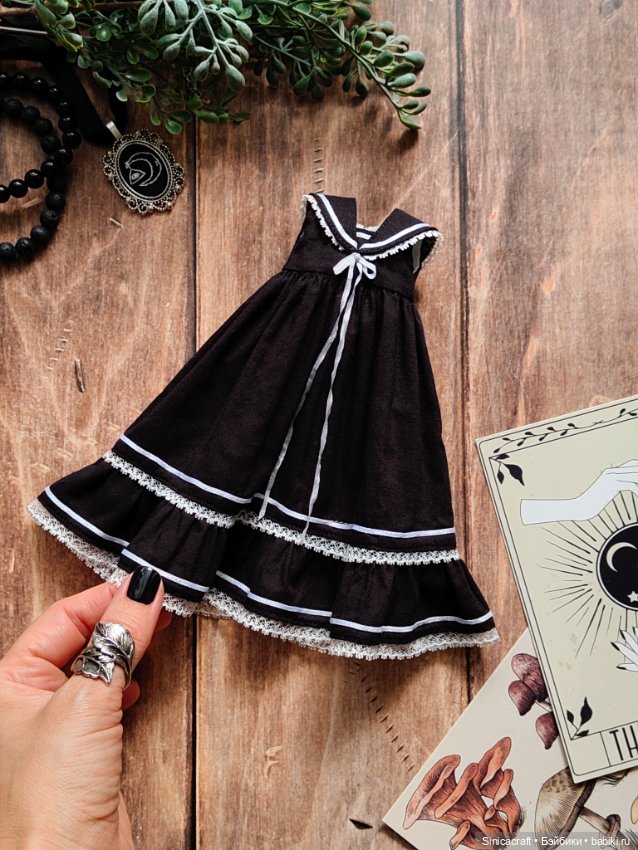 Одежда для кукол 1/6 (Blythe, Pullip, Landoudou, Monsterhigh, Poppy Parker) - платье 143 (фото 5)